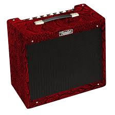 Fender Blues Junior IV Red Snake Texas stiprintuvas elektrinei gitarai