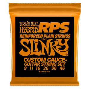 Ernie Ball 2241 Hybrid Slinky RPS Nickel Wound Electric Guitar Strings 9-46 Gauge