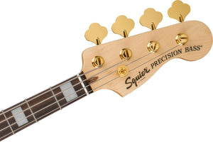 Squier 40th Anniversary P-Bass LRL Gold Edition GPG BLK elektrinė bosinė gitara