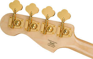 Squier 40th Anniversary P-Bass LRL Gold Edition GPG BLK elektrinė bosinė gitara