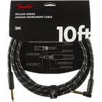 Fender Deluxe 10 Angled Black Tweed 3m laidas gitarai