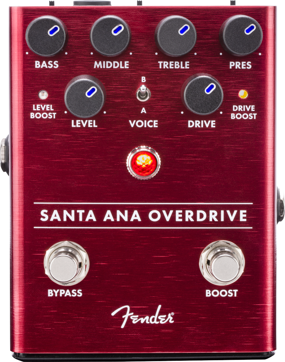 Fender Santa Ana Overdrive Effects Pedal