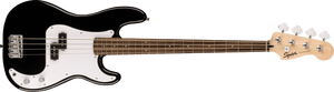 Squier Sonic P Bass LRL WPG BLK bosinė gitara