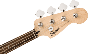 Squier Sonic P Bass LRL WPG BLK bosinė gitara