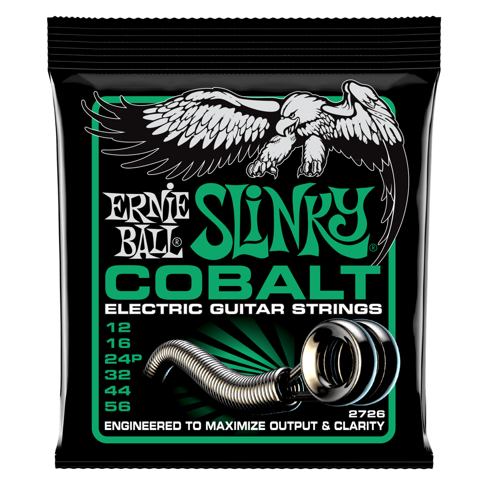 Ernie Ball 2726 Not Even Slinky Cobalt Electric Guitar Strings 12-56 Gauge