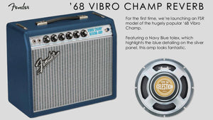 Fender 68 Custom Vibro Champ Reverb LTD Tube Amplifier