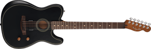Fender Acoustasonic Standard Telecaster Black elektro-akustinė gitara
