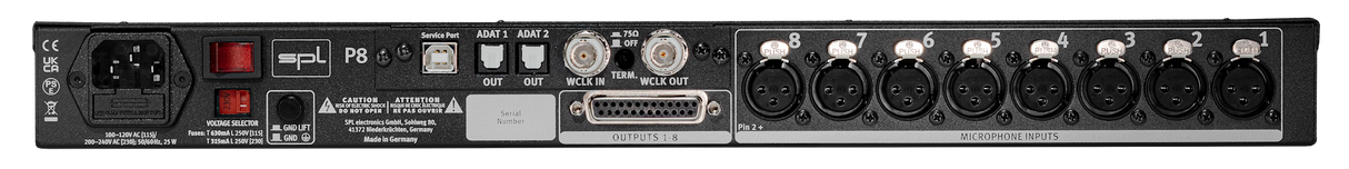 SPL P8 + ADC8