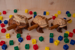 MEINL NINO514NT Wood Frog Güiro Medium