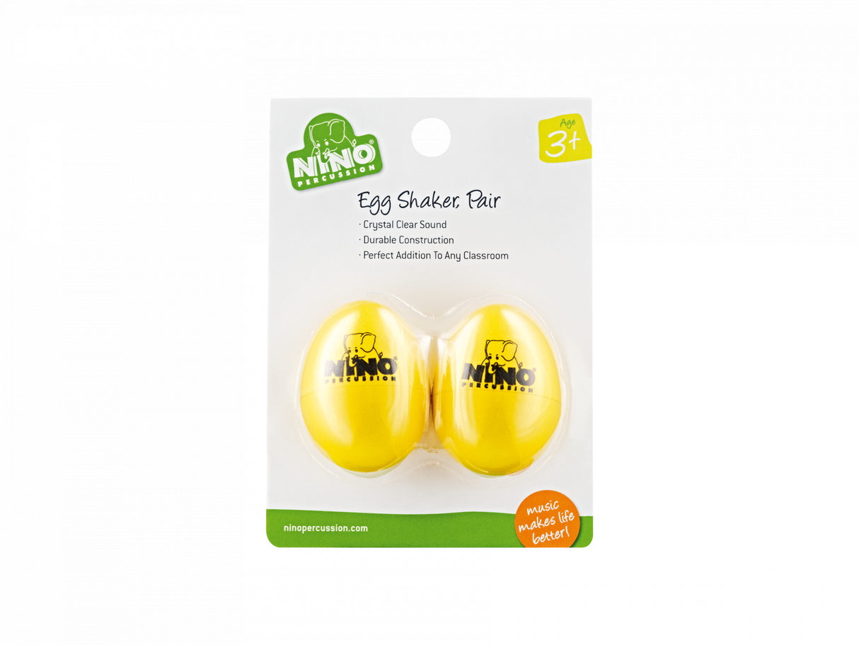MEINL NINO540Y-2 EGG Shaker Pair Yellow