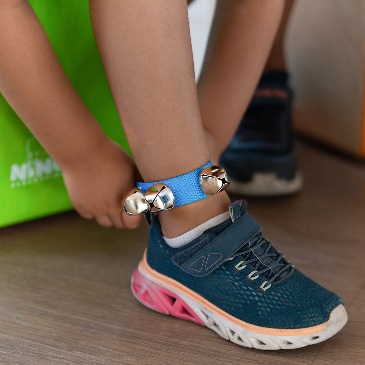 MEINL NINO961B Wrist Bells Blue varpeliai rankai arba kojai