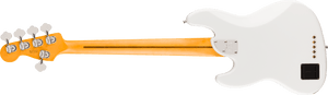 American Ultra Jazz Bass V Maple Fingerboard Arctic Pearl bosinė gitara