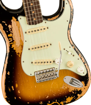 Fender Mike McCready Signature Stratocaster Rosewood Fingerboard 3-Color Sunburst elektrinė gitara