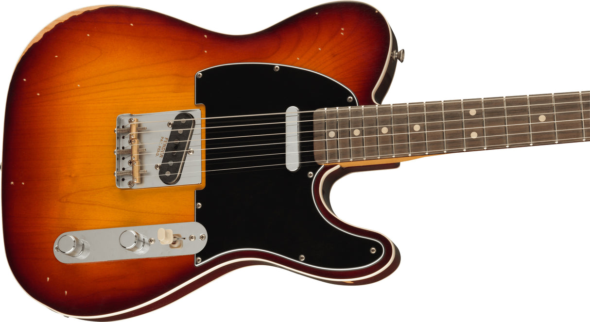 Fender  Jason Isbell Custom Telecaster RW 3-Color Chocolate Burst elektrinė gitara