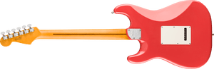Fender American Ultra Luxe 60s Stratocaster HSS Rosewood Fingerboard Fiesta Red elektrinė gitara