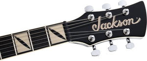 Jackson Pro Series Signature Lee Malia LM-87 Amaranth Fingerboard Open Pore Black elektrinė gitara