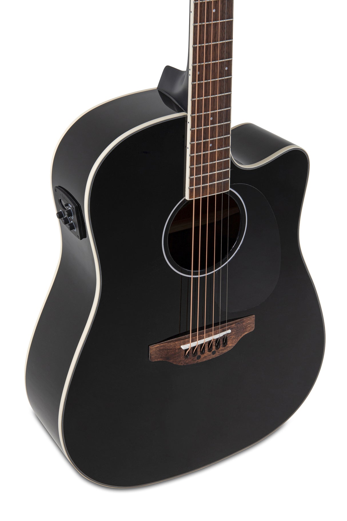 Applause E-Acoustic Guitar Wood Classics AED96-5HG Black Gloss