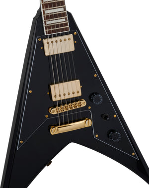 Jackson X Series Signature Scott Ian King V KVXT Laurel Fingerboard Gloss Black elektrinė git