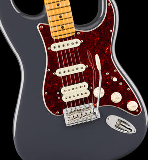 Fender American Professional Classic Stratocaster HSS Maple Fingerboard Faded Black elektrinė gitara