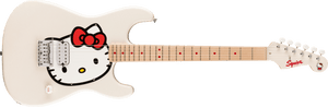 Squier Hello Kitty Stratocaster MN WB WHT