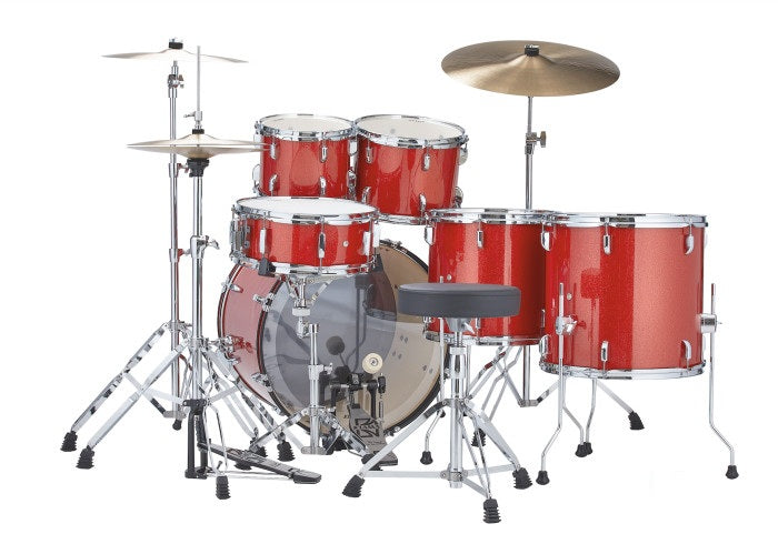 Tama ST52H6C-CSS Stagestar akustinio būgnų komplektas Candy Red Sparkle 22 BD