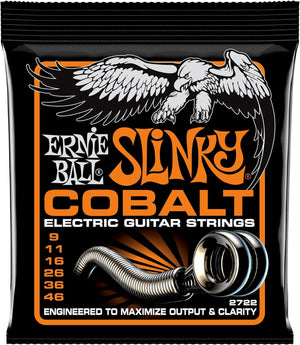 Ernie Ball 2722 HybridSlinky Cobalt Electric Guitar Strings 9-46 Gauge