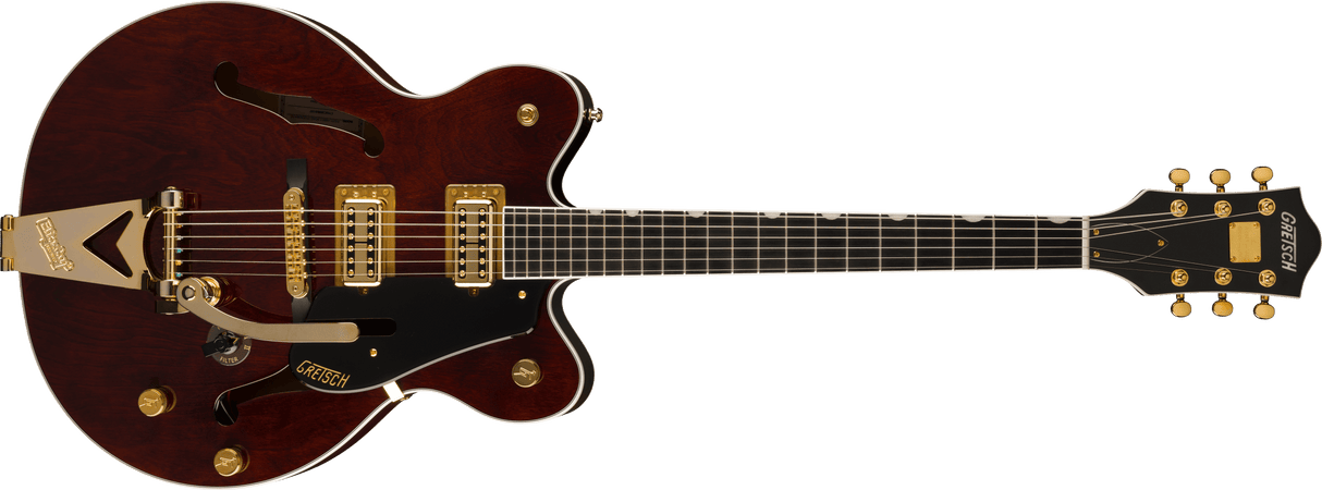 Gretsch Limited Edition Abbey Road Studiomatic Hollow Body with Bigsby and Gold Hardware Ebony Finge