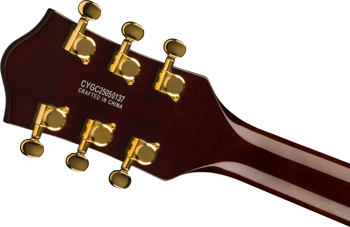 Gretsch Limited Edition Abbey Road Studiomatic Hollow Body with Bigsby and Gold Hardware Ebony Finge
