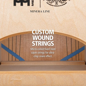 MEINL AE-MILBE Artisan Edition String Cajon Minera Line Brown Eucalyptus