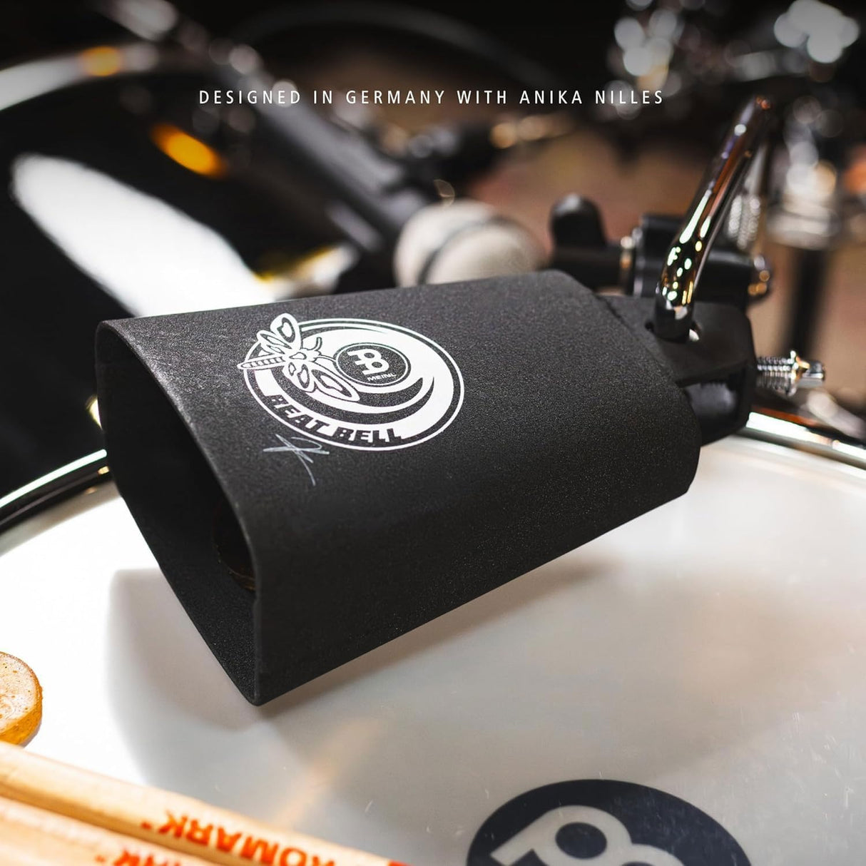 MEINL AN-BB Cowbell 4.5 Inch Anika Nilles Signature Beat Bell