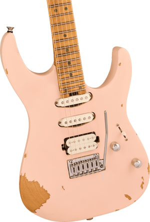 Charvel Pro-Mod Signature Rick Graham DK24 2PT CM Worn Shell Pink
