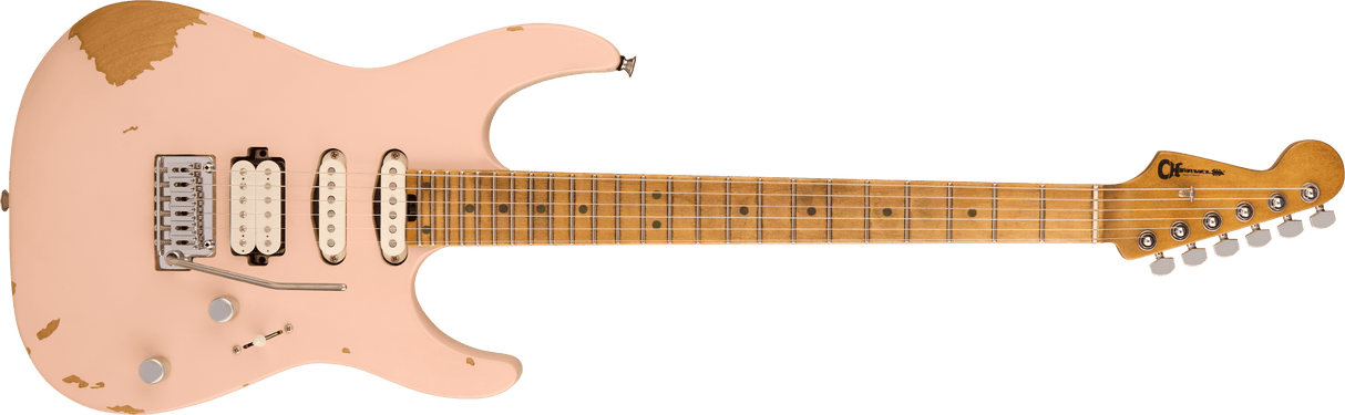 Charvel Pro-Mod Signature Rick Graham DK24 2PT CM Worn Shell Pink