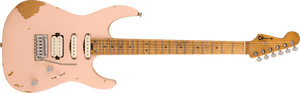 Charvel Pro-Mod Signature Rick Graham DK24 2PT CM Worn Shell Pink