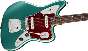 Fender American Pro Classic Jaguar Rosewood Fingerboard Faded Sherwood Green Metallic