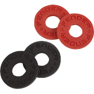 Fender STRAP BLOCKS 4 PK 2 BLK 2 RED diržo apsauga