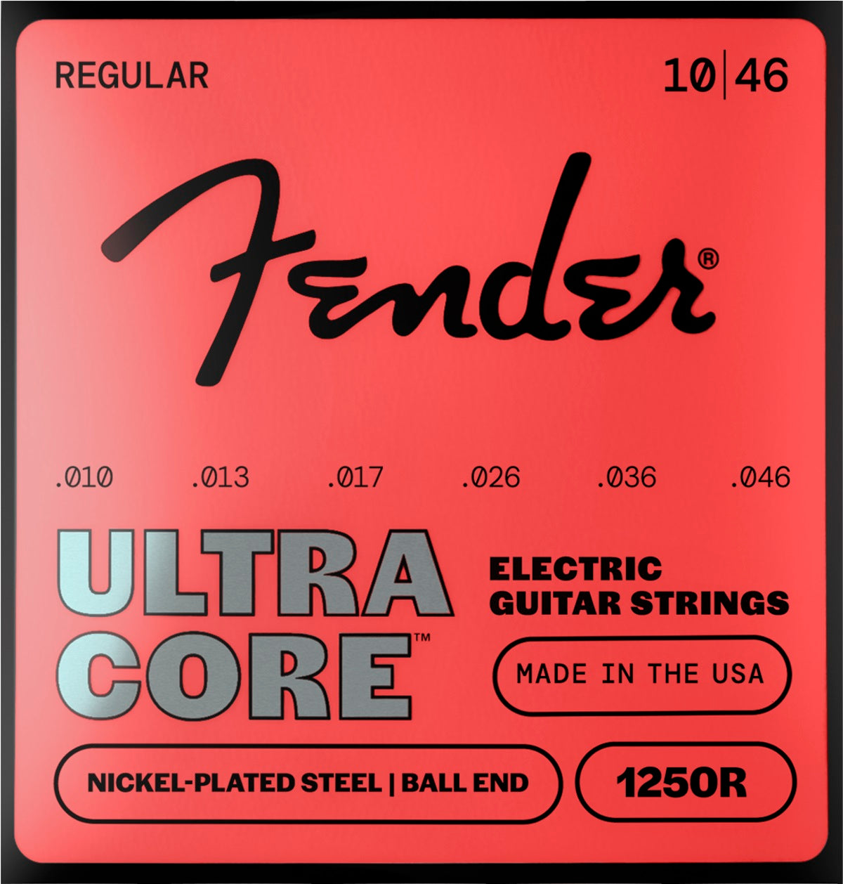 Fender Ultracore 1250R NPS 10-46 Ball End stygos elektrinei gitarai