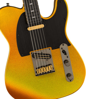 Fender 75th Anniversary American Ultra II Telecaster Ebony Fingerboard Liquid Gold elektrinė gitara