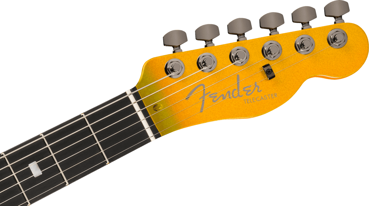 Fender 75th Anniversary American Ultra II Telecaster Ebony Fingerboard Liquid Gold elektrinė gitara