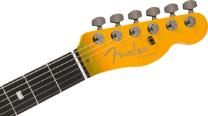 Fender 75th Anniversary American Ultra II Telecaster Ebony Fingerboard Liquid Gold elektrinė gitara