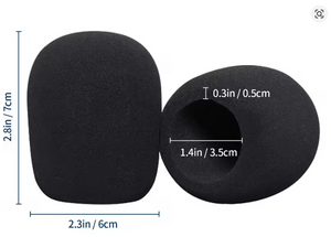 Microphone Windshield 10 pcs