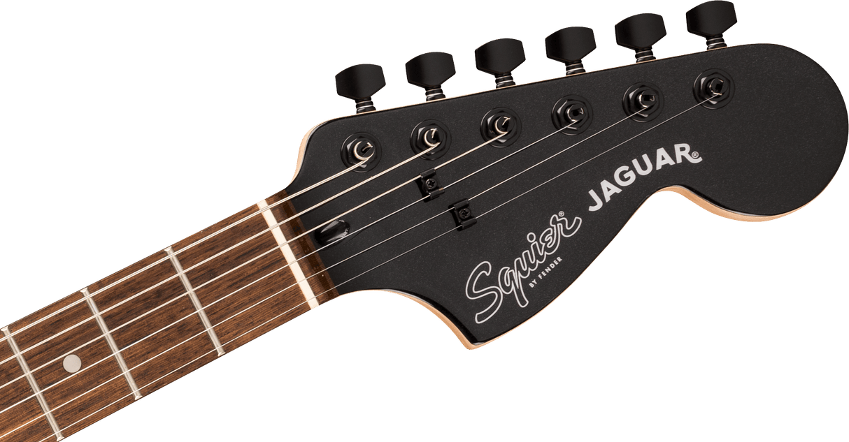 Squier Affinity Jaguar LRL BPG Metallic Black FSR elektrinė gitara