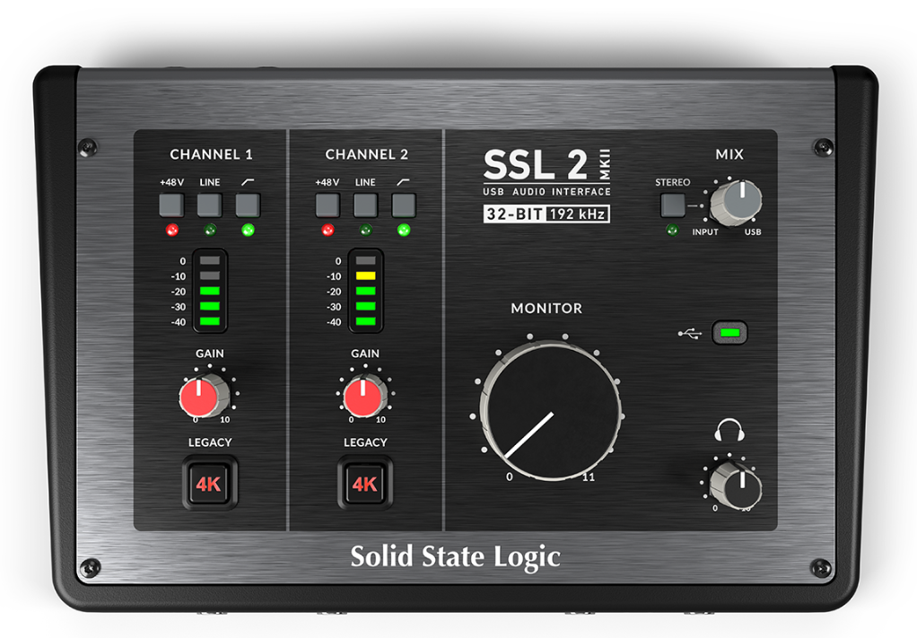 SSL 2 mkII