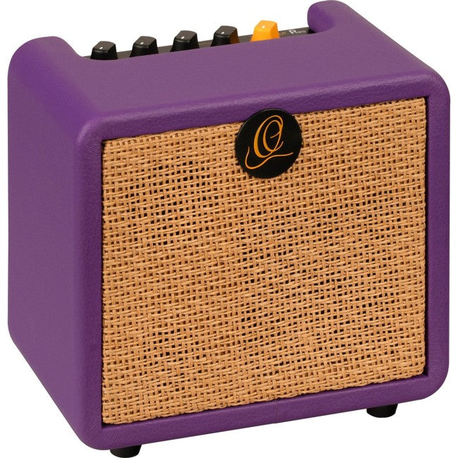 Ortega PTWO-LTD2 12 WATT BLUETOOTH PREMIUM PURPLE EDITION POCKET ACOUSTIC AMPLIFIER W- BUILT-IN EFFE
