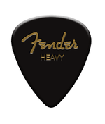 Fender 351 Black pick heavy 12 vnt. pack mediatoriai