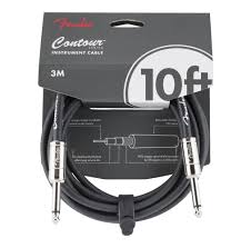 Fender 10 Contour BLK laidas gitarai