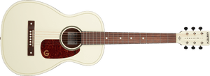 Gretsch Jim Dandy Parlor LTD Walnut Fingerboard Tortoise Pickguard Vintage White Acoustic Guitar