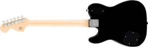 Squier Paranormal Troublemaker Telecaster Deluxe Bigsby Laurel Fingerboard Parchment Pickguard Black