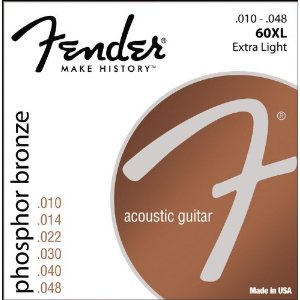 Fender 60XL stygos akustinei gitarai