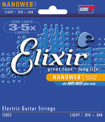 Elixir 12052 Light 10-46 stygos elektrinei gitarai