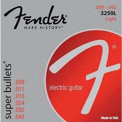 Fender 3255L 9-42 BULLET Classic core stygos elektrinei gitarai